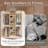 Double Hanging Closet Unit Closet System-116878944-116878942