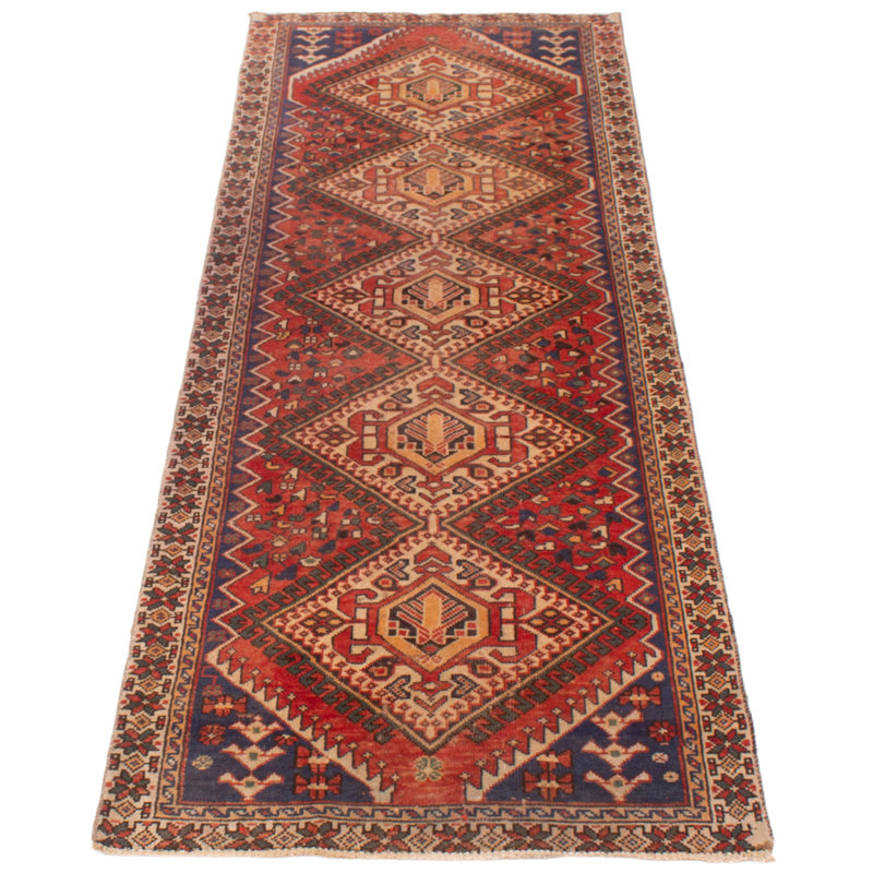 Tapis de couloir unique en laine Ethalind