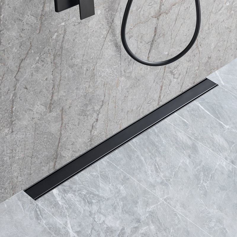 36'' W Linear Grid, Matte Black