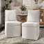 Chaise d'appoint à roulettes Wrentham Burney-1151694469