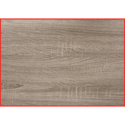 Table basse contemporaine à 3 niveaux avec finition aspect bois pour le salon et amp; Petits espaces