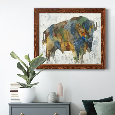 Plains Icon - Cadre photo, reproduction d'art sur toile