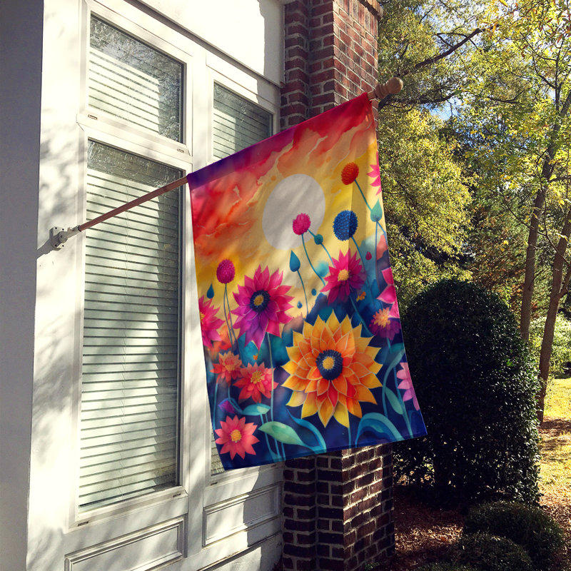 Drapeau de maison en polyester à double face H 40 po x l 28 po