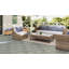 Carreau de terrasse en bois 12 po x 12 po gris vert
