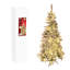 5.91' H Lighted Artificial Fir Christmas Tree