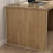 Wood color Rectangle Solid Wood Desks-107225675