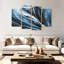 Brise bleue abstraite Avery