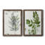 Présence de la nature - ensemble de 2 peintures sur toile encadrées-728034756-728034618