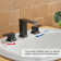 Widespread 2-handle Bathroom Faucet with Drain Assembly