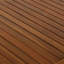 Rectangular Folding Outdoor Dining Table , 120cm W 70cm D