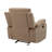 Global United Reclining Transitional Microfiber Fabric Chair