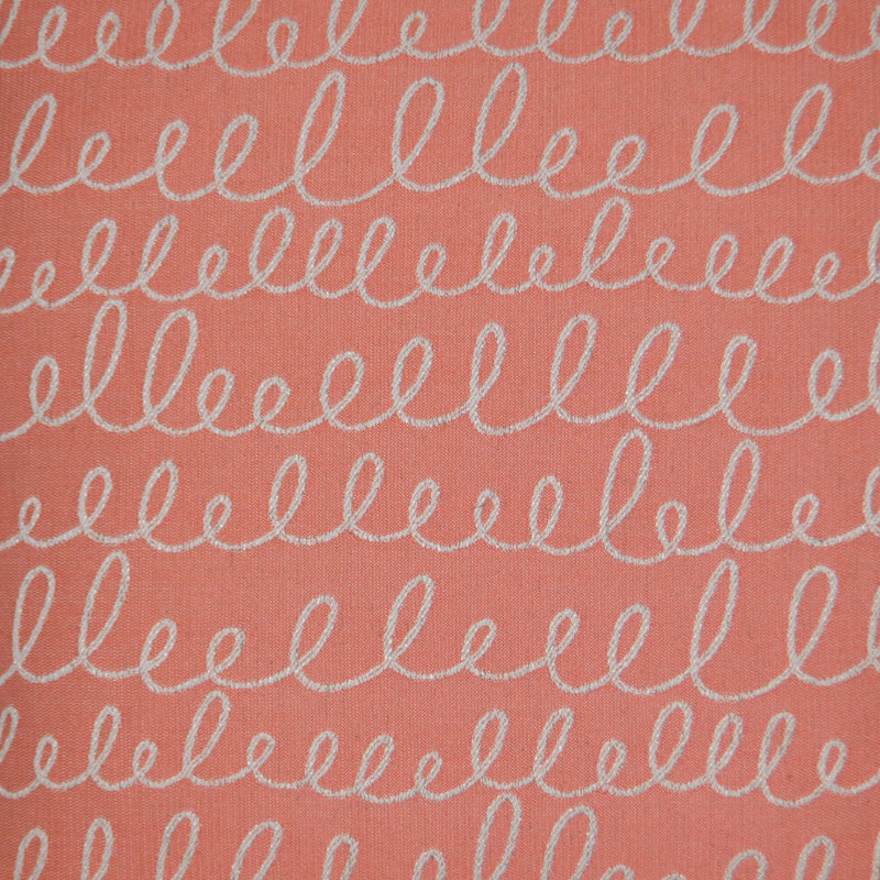 Verbomania Fabric, Salmon