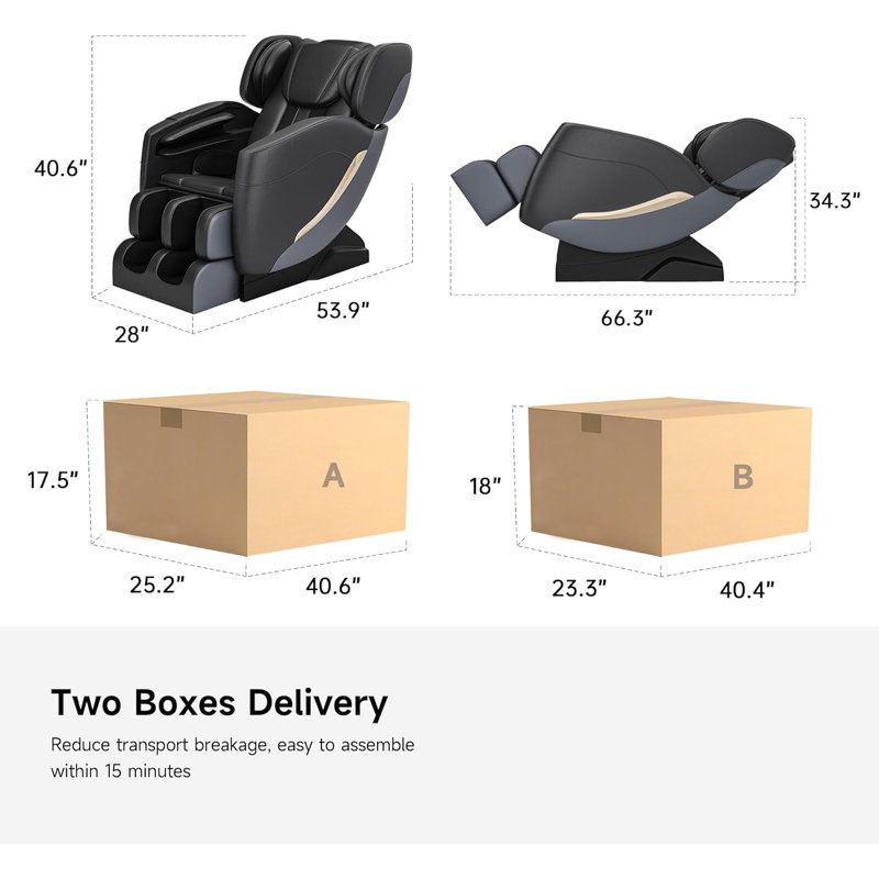 Fauteuil de massage Shiatsu Zero Gravity