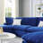 Modway Commix Down Filled Overstuffed Velvet 6-Piece Sectional Sofa-1789454108