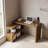 Modern 47"L Swivel Top Desk-1367488216