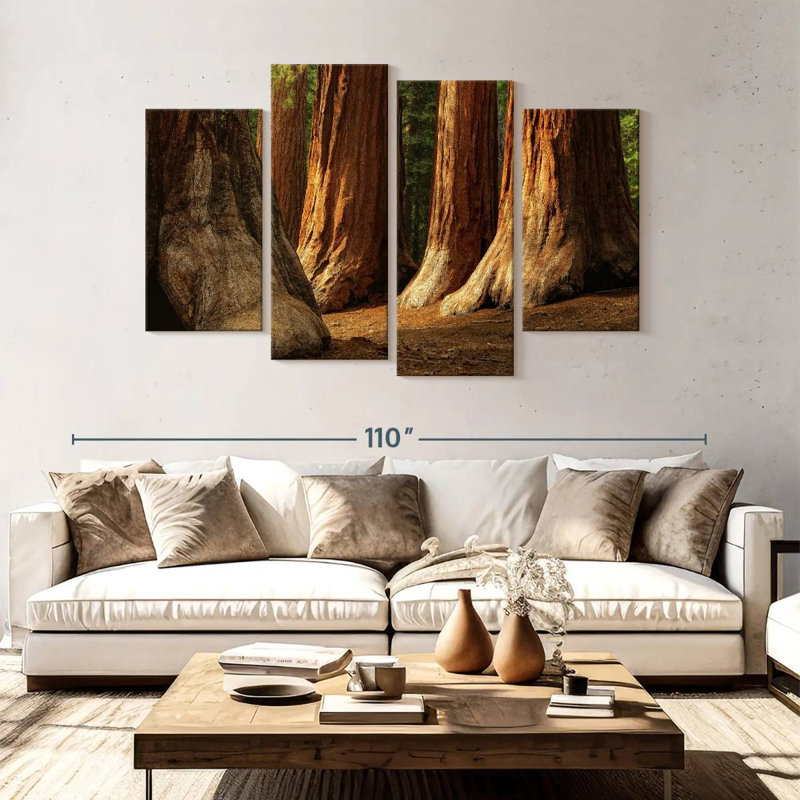 Ancient Sequoia Trees, 54" H x 84" W