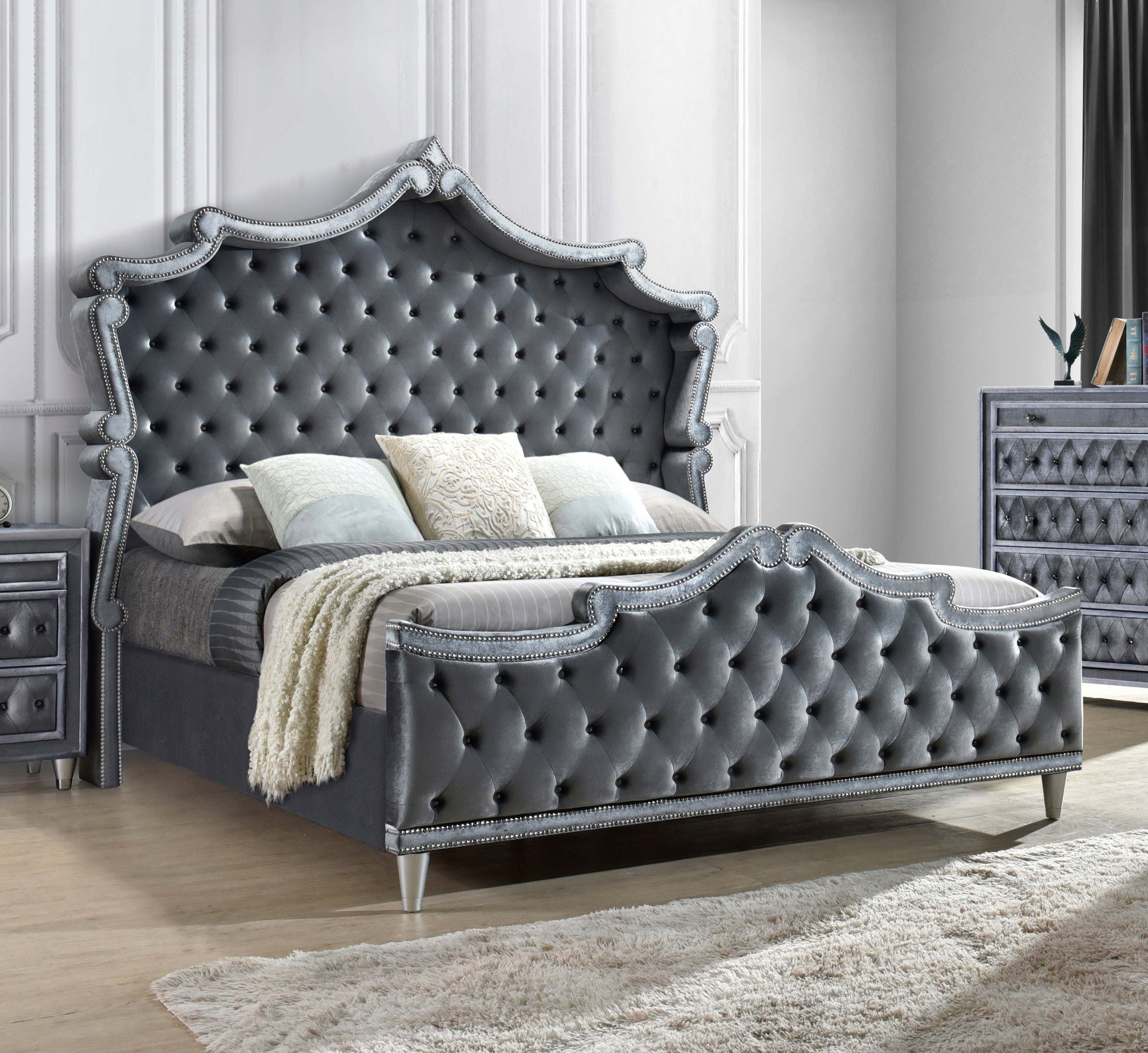 Willa Arlo Interiors Boykins Upholstered Wingback Bed & Reviews Wayfair