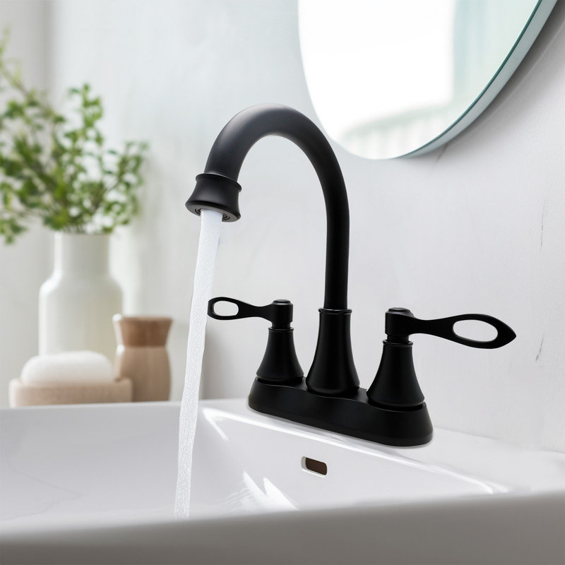 Bathroom Faucet with Drain Assembly