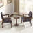 Soave 32.6'' Tall Velvet Accent Chairs Sets for Living Room, Accent Armchair with End Table-2096779230