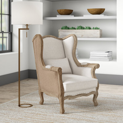 Upholstered Wingback Chair