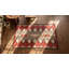 Whimsical Tribal Geometric Antique Flatweave Navajo Native American Kilim Rug