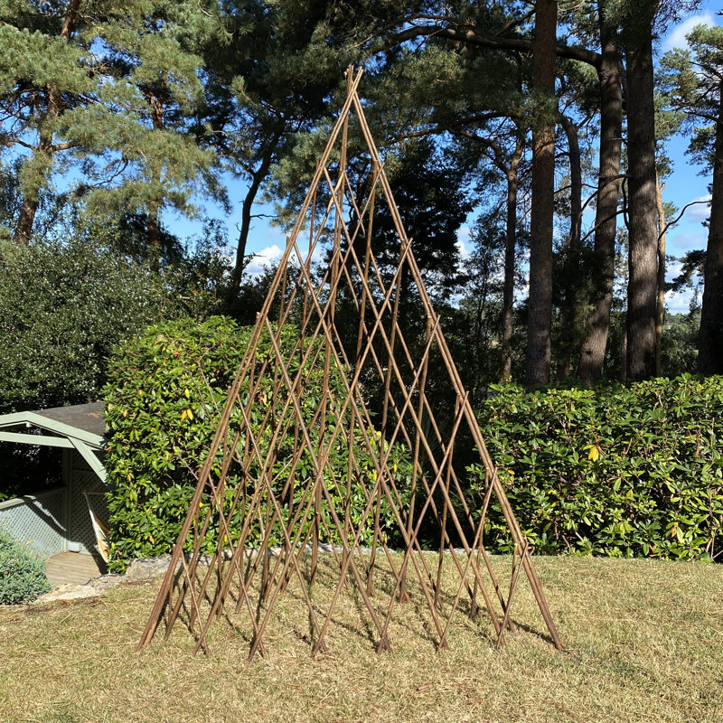 Allmond Wood Expanding Trellis, 150"H x 45" W x 45" D