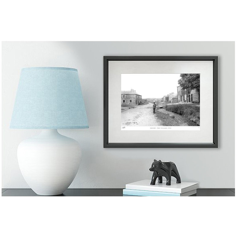 Skeeby, The Village 1913 by Francis Frith - Single Picture Frame Print, 40cm H x 50cm W x 2.3cm D