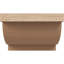 Queue de chevron en faux bois de cèdre brut Timberthane, l 6 po x H 4 po x L 36 po, brun clair apprêté-88141203
