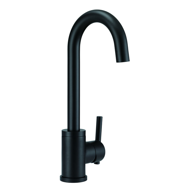 Parma Single Handle Bar Faucet, Satin Black