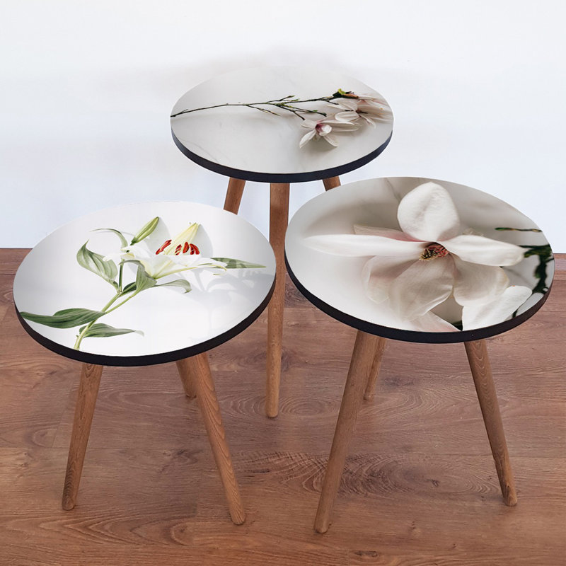 Tables gigognes 3 pieds Altom