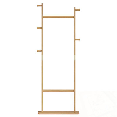 Wood Coat Racks hanger with sturdy base