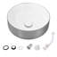 Metro Lane 360mm L x 360mm W Matte Ceramic Circular Sink-2078634259