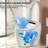 Smart Toilet With Seat Temperature Control, Auto Open/Close Seat, And Remote Control - Siphonic Flushing, Battery Backup, Bidet Washing Intelligent Built In Bidet, Instant Warm Water, Air Drying,