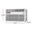 Climatiseur de fenêtre 8 000 BTU Danby avec télécommande
