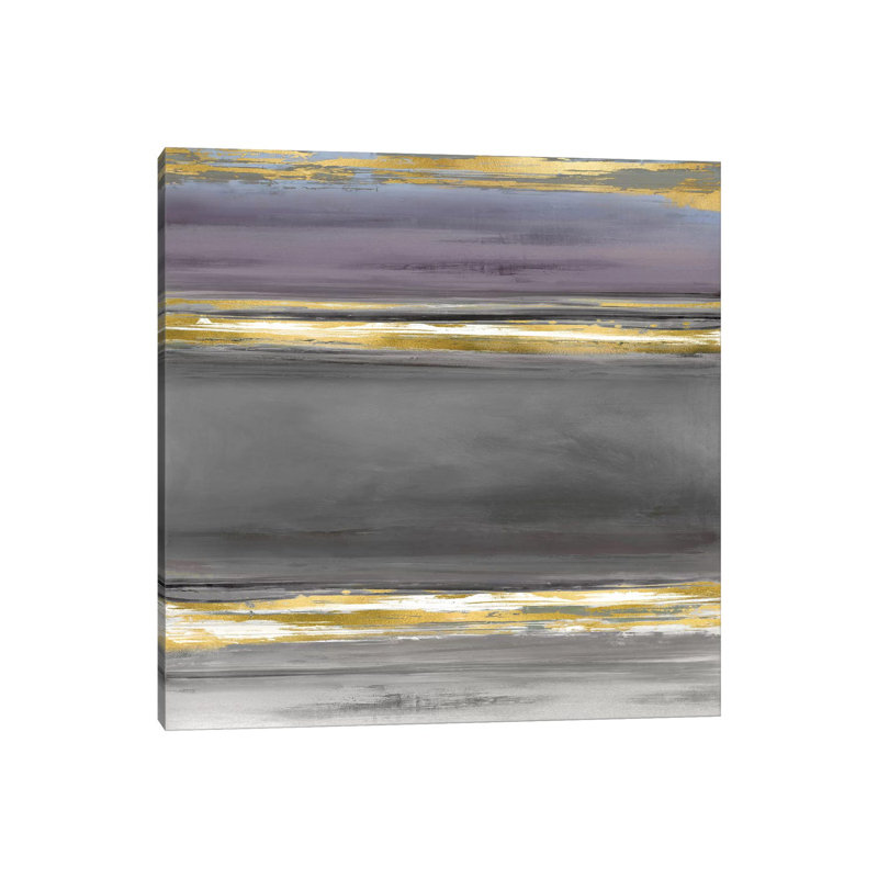 Parallels With Amethyst by Allie Corbin - Wrapped Canvas Gallery-Wrapped Canvas Giclée, 30.48cm H x 30.48cm W