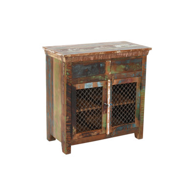 Solid Wood Accent Cabinet