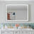 Morrisania Wall Mounted Bathroom Framed LED Mirror With Anti- Fog,Memory Function And Touch Sensor-1536167643-1536167647