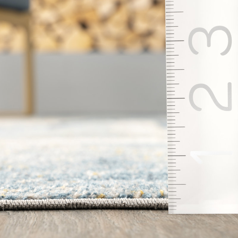 Sherri SpinClean Abstract Machine Washable Area Rug, Rectangle 8' x 10'