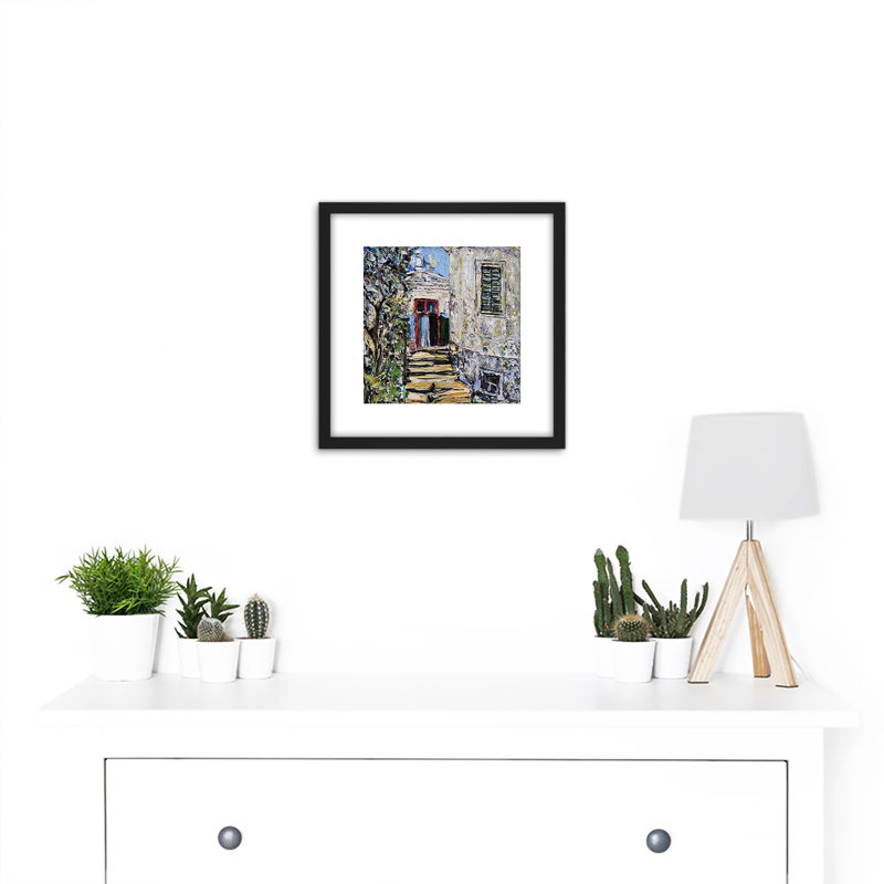 2014 Durican House Rafailovich Veranda - Single Picture Frame Painting