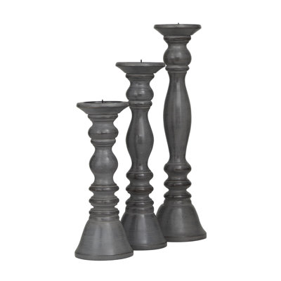 Wood Candle Holder