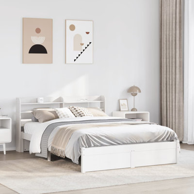 Bed Frame With Headboard Without Mattress