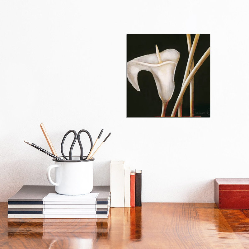 Lily In Sepia I by Beate Emanuel - Wrapped Canvas Print, 30.48 cm H x 30.48 cm W