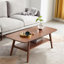 Table basse centrale avec plateau supérieur 100% bois massif-724184678-724184674