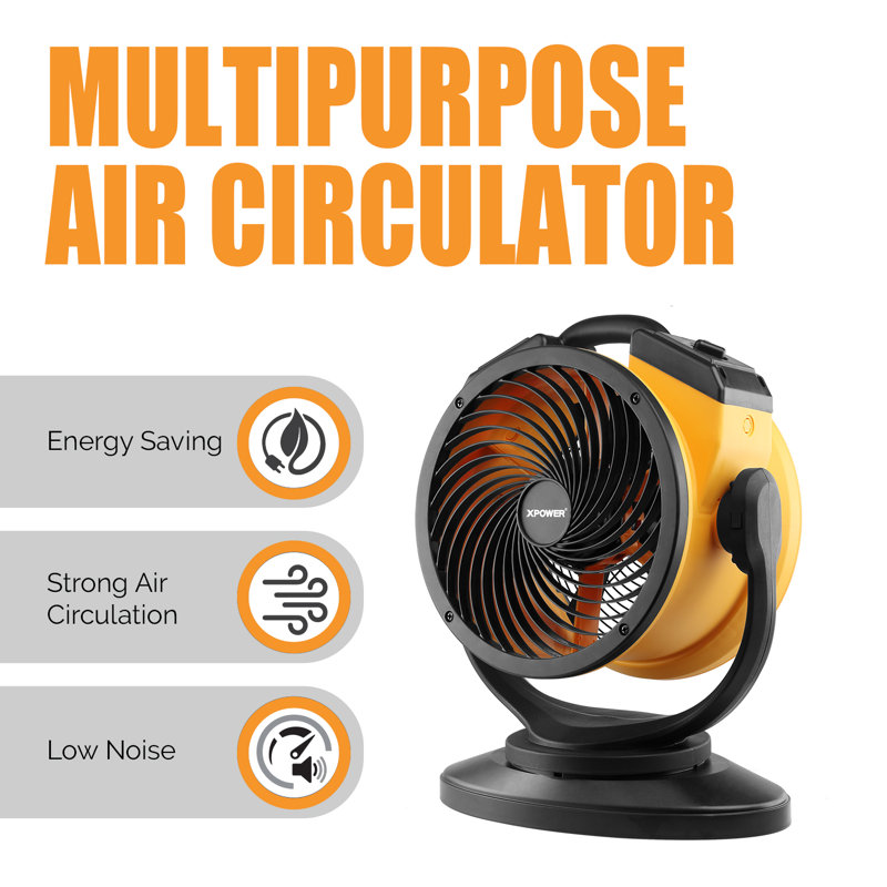 Williston Forge 51.5cm Oscillating Floor Fan Fan