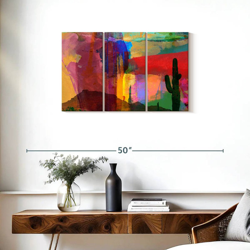 Harnek Mesa Abstract, 20" H x 33" W