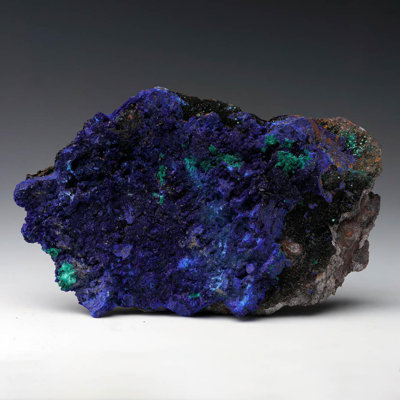 Azurite avec malachite - 176 grammes