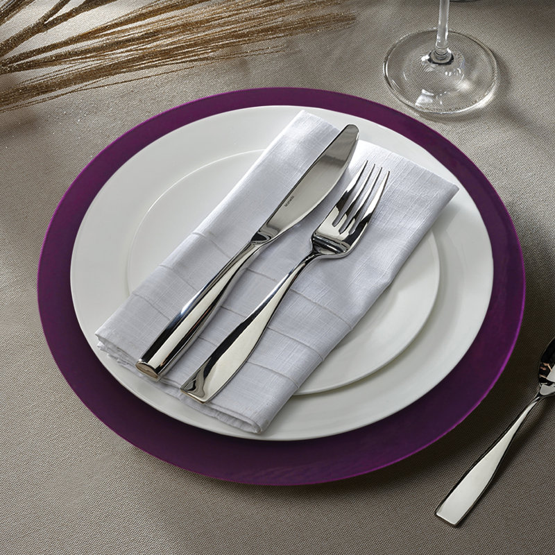 Plat de service 13 po