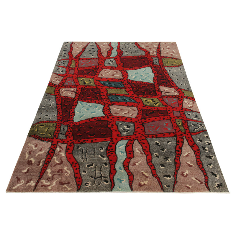 One-of-a-Kind 6’9” X 10’ Hand Knotted Area Rug