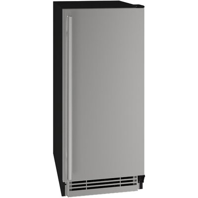 15-Inch 1-Class Refrigerator With Reversible Stainless Steel Door -  U-Line, UHRE115-SS01A