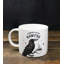 Blanc Wicca Magic une tasse de porcelaine Corbeau Corbeau 16 oz